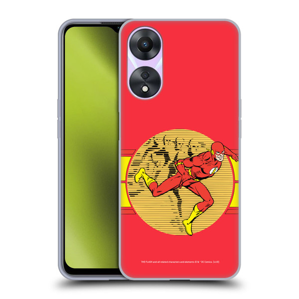 The Flash DC Comics Vintage Fast Soft Gel Case for OPPO A78 5G