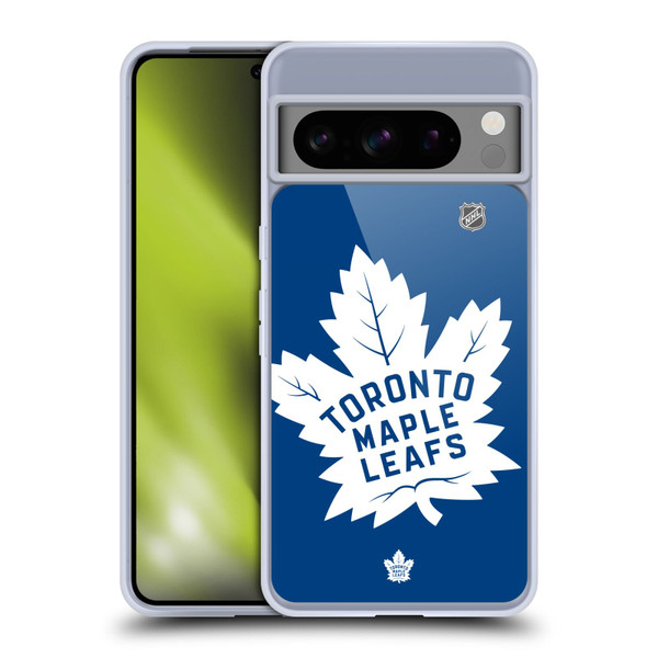 NHL Toronto Maple Leafs Oversized Soft Gel Case for Google Pixel 8 Pro