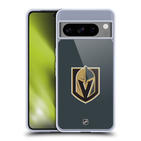 NHL Vegas Golden Knights Plain Soft Gel Case for Google Pixel 8 Pro