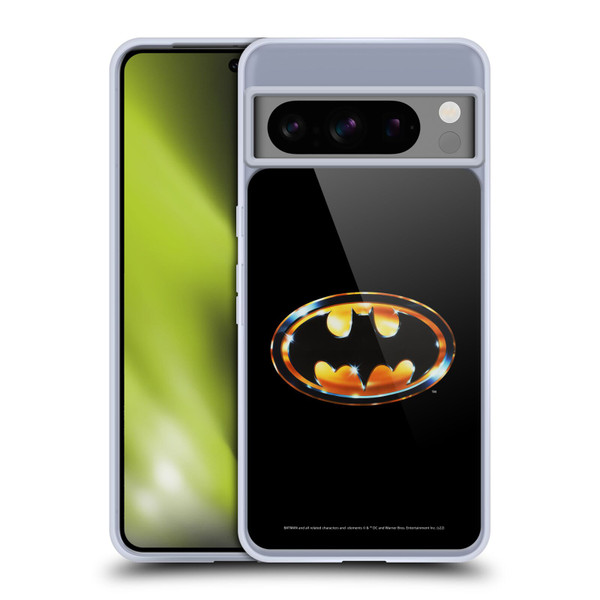 Batman (1989) Key Art Logo Soft Gel Case for Google Pixel 8 Pro