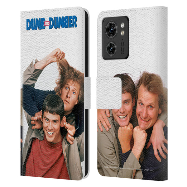 Dumb And Dumber Key Art Characters 1 Leather Book Wallet Case Cover For Motorola Moto Edge 40