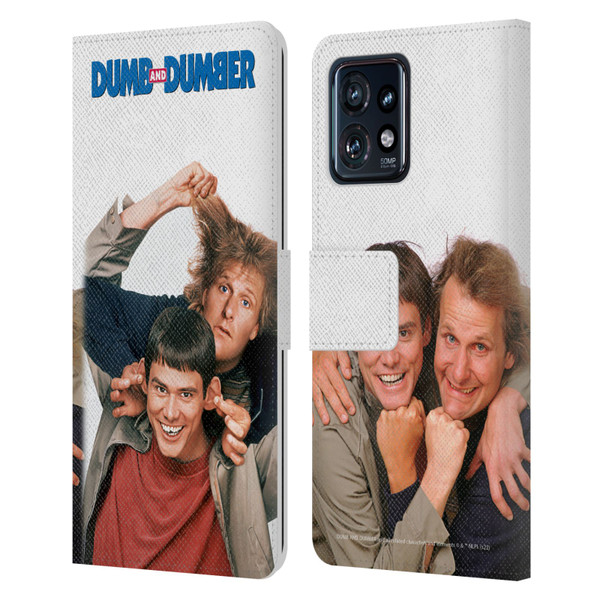 Dumb And Dumber Key Art Characters 1 Leather Book Wallet Case Cover For Motorola Moto Edge 40 Pro