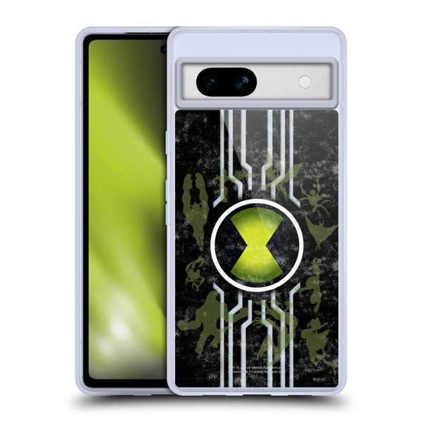 Ben 10: Alien Force Graphics Omnitrix Soft Gel Case for Google Pixel 7a
