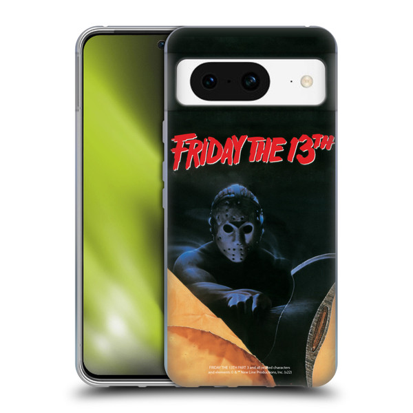 Friday the 13th Part III Key Art Poster 2 Soft Gel Case for Google Pixel 8