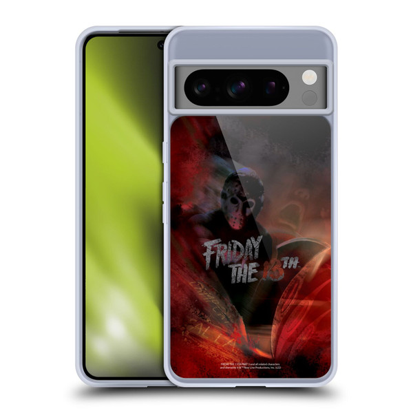 Friday the 13th Part III Key Art Poster Soft Gel Case for Google Pixel 8 Pro