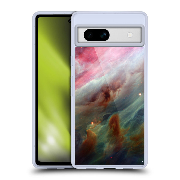 Cosmo18 Space Orion Gas Clouds Soft Gel Case for Google Pixel 7a