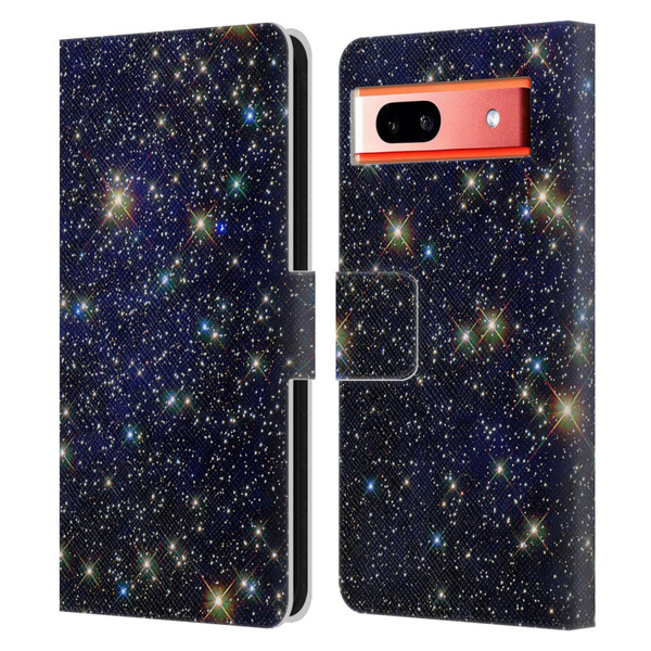 Cosmo18 Space 2 Standout Leather Book Wallet Case Cover For Google Pixel 7a