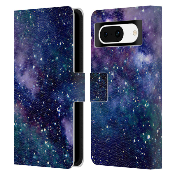 Cosmo18 Space Milky Way Leather Book Wallet Case Cover For Google Pixel 8