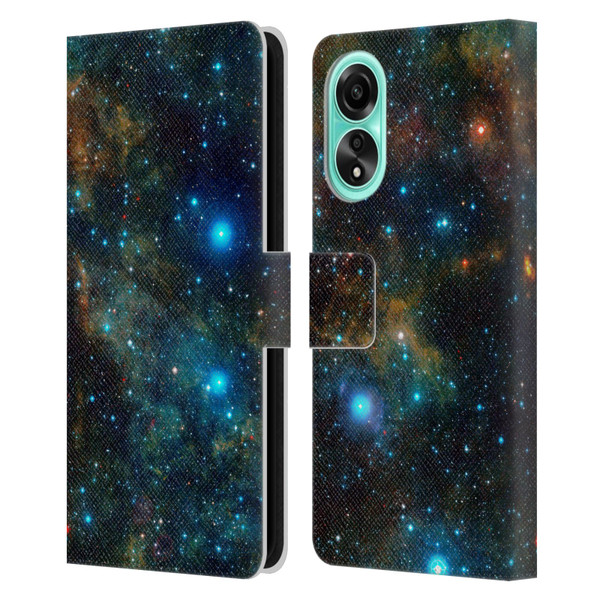 Cosmo18 Space Star Formation Leather Book Wallet Case Cover For OPPO A78 4G