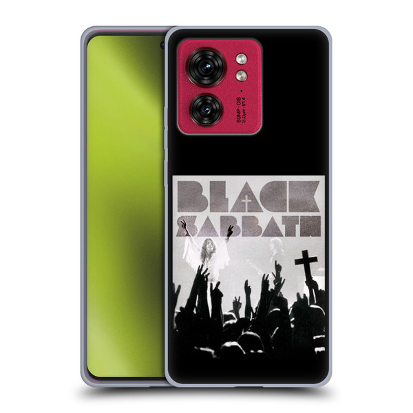 Black Sabbath Key Art Victory Soft Gel Case for Motorola Moto Edge 40