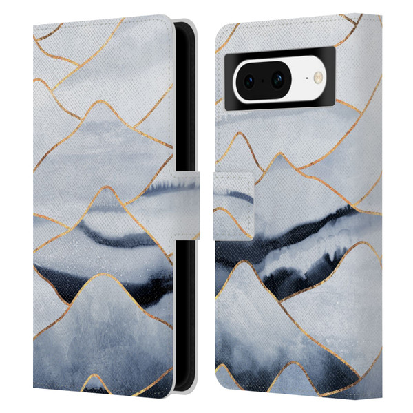 Elisabeth Fredriksson Sparkles Mountains Leather Book Wallet Case Cover For Google Pixel 8