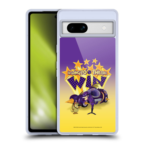 Wacky Races 2016 Graphics Dastardly And Muttley Soft Gel Case for Google Pixel 7a