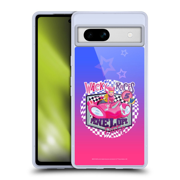 Wacky Races 2016 Graphics Penelope Pitstop Soft Gel Case for Google Pixel 7a
