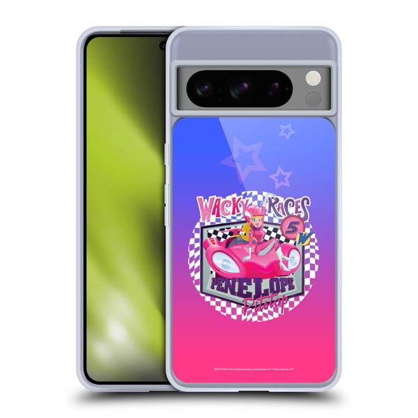 Wacky Races 2016 Graphics Penelope Pitstop Soft Gel Case for Google Pixel 8 Pro