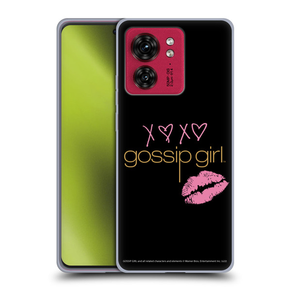 Gossip Girl Graphics XOXO Soft Gel Case for Motorola Moto Edge 40