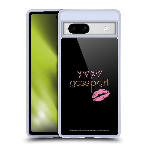 Gossip Girl Graphics XOXO Soft Gel Case for Google Pixel 7a