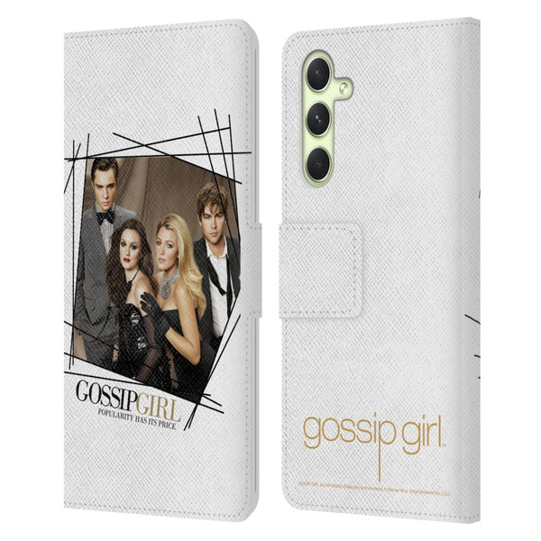 Gossip Girl Graphics Poster 2 Leather Book Wallet Case Cover For Samsung Galaxy A54 5G