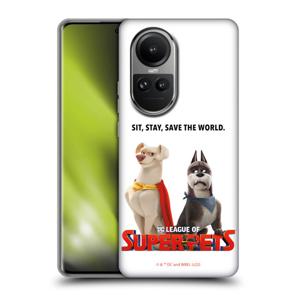 DC League Of Super Pets Graphics Characters 1 Soft Gel Case for OPPO Reno10 5G / Reno10 Pro 5G
