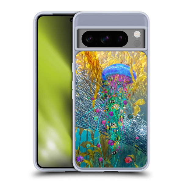 Dave Loblaw Jellyfish Jellyfish Kelp Field Soft Gel Case for Google Pixel 8 Pro
