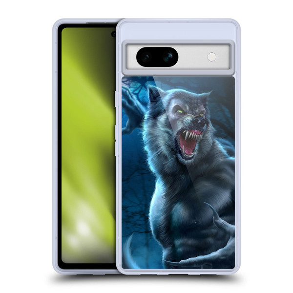 Tom Wood Horror Werewolf Soft Gel Case for Google Pixel 7a