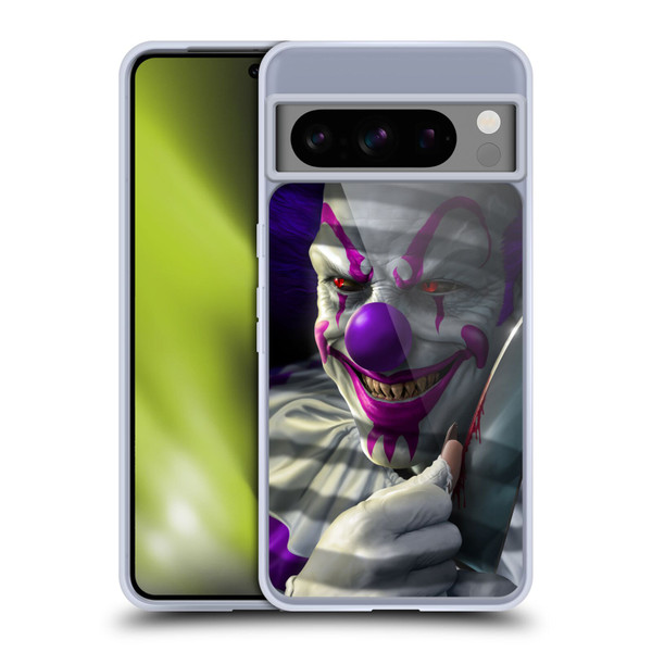 Tom Wood Horror Mischief The Clown Soft Gel Case for Google Pixel 8 Pro