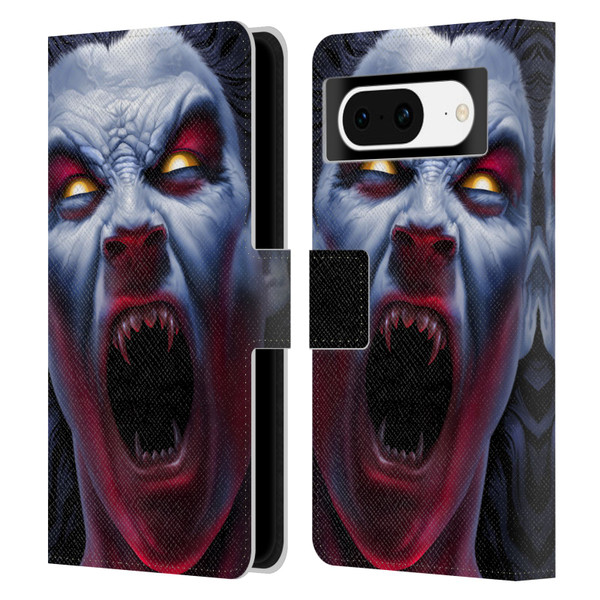 Tom Wood Horror Vampire Awakening Leather Book Wallet Case Cover For Google Pixel 8