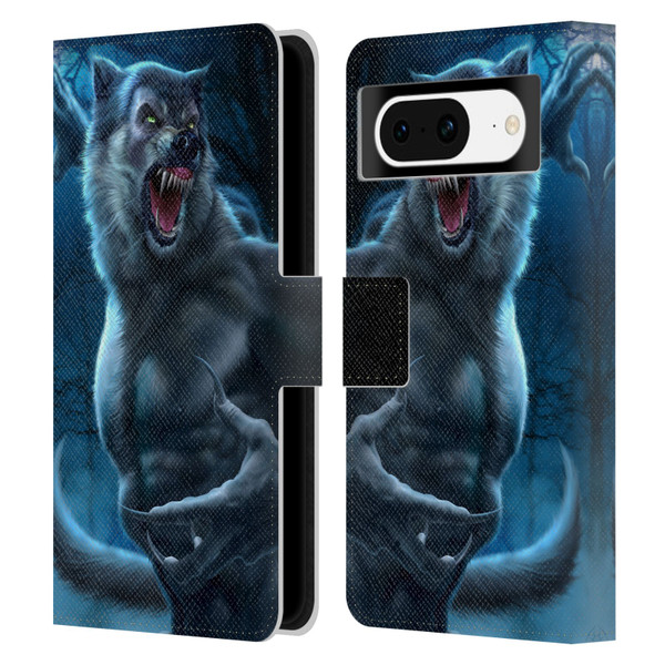 Tom Wood Horror Werewolf Leather Book Wallet Case Cover For Google Pixel 8