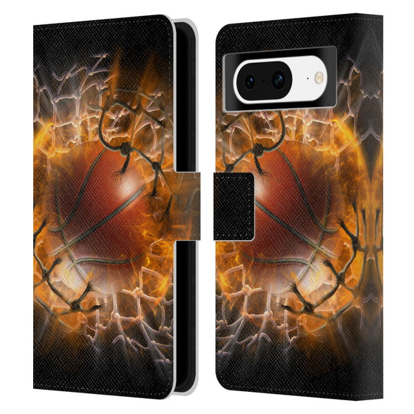 Tom Wood Monsters Blast Radius Leather Book Wallet Case Cover For Google Pixel 8