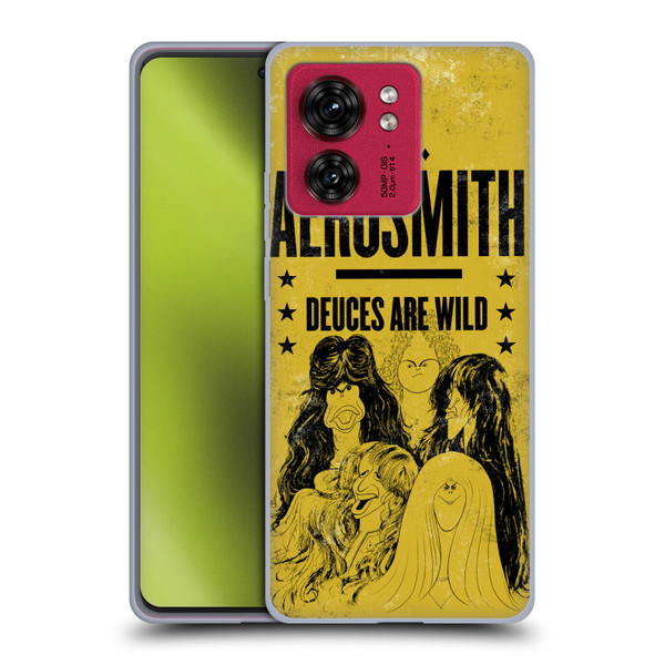 Aerosmith Classics Deuces Are Wild Soft Gel Case for Motorola Moto Edge 40
