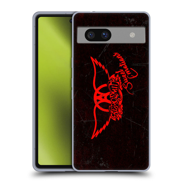 Aerosmith Classics Red Winged Sweet Emotions Soft Gel Case for Google Pixel 7a