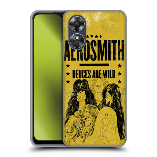 Aerosmith Classics Deuces Are Wild Soft Gel Case for OPPO A17