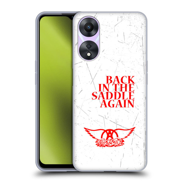 Aerosmith Classics Back In The Saddle Again Soft Gel Case for OPPO A78 5G