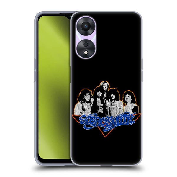 Aerosmith Classics Group Photo Vintage Soft Gel Case for OPPO A78 5G
