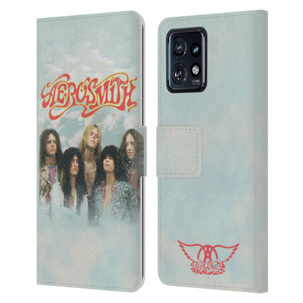 Aerosmith Classics Logo Decal Leather Book Wallet Case Cover For Motorola Moto Edge 40 Pro