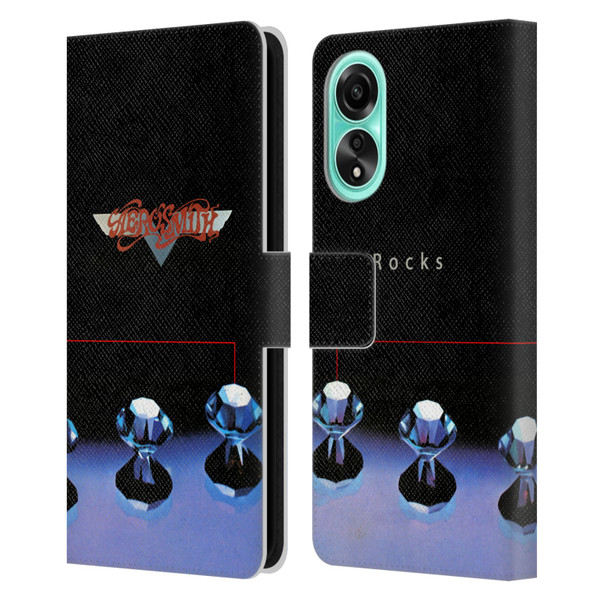 Aerosmith Classics Rocks Leather Book Wallet Case Cover For OPPO A78 4G