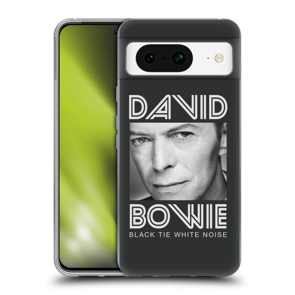 David Bowie Album Art Black Tie Soft Gel Case for Google Pixel 8
