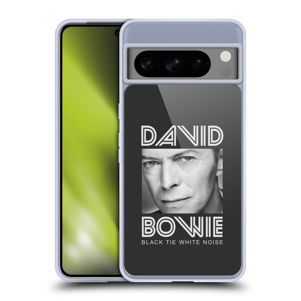 David Bowie Album Art Black Tie Soft Gel Case for Google Pixel 8 Pro