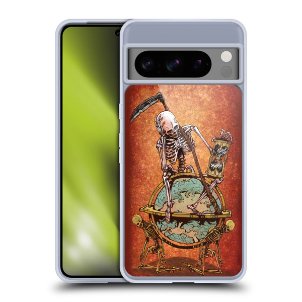 David Lozeau Colourful Art Memento Mori Soft Gel Case for Google Pixel 8 Pro