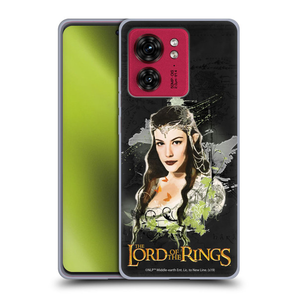 The Lord Of The Rings The Fellowship Of The Ring Character Art Arwen Soft Gel Case for Motorola Moto Edge 40