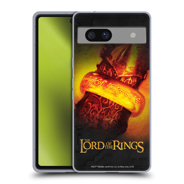 The Lord Of The Rings The Fellowship Of The Ring Character Art Ring Soft Gel Case for Google Pixel 7a