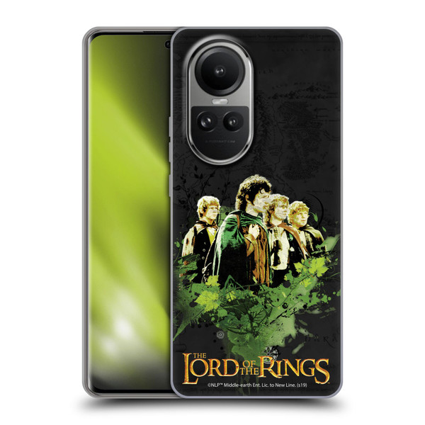 The Lord Of The Rings The Fellowship Of The Ring Character Art Group Soft Gel Case for OPPO Reno10 5G / Reno10 Pro 5G