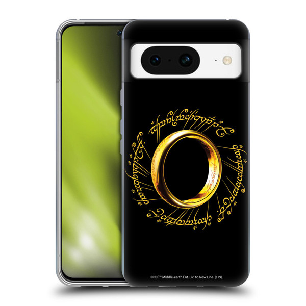 The Lord Of The Rings The Fellowship Of The Ring Graphics One Ring Soft Gel Case for Google Pixel 8