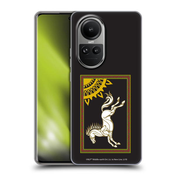 The Lord Of The Rings The Fellowship Of The Ring Graphics Flag Of Rohan Soft Gel Case for OPPO Reno10 5G / Reno10 Pro 5G