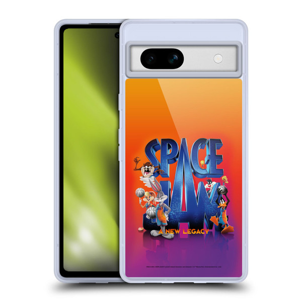 Space Jam: A New Legacy Graphics Poster Soft Gel Case for Google Pixel 7a