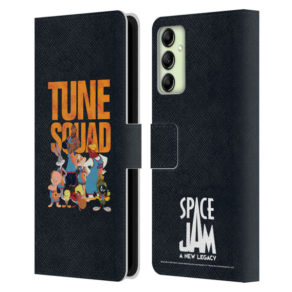 Space Jam: A New Legacy Graphics Tune Squad Leather Book Wallet Case Cover For Samsung Galaxy A14 5G
