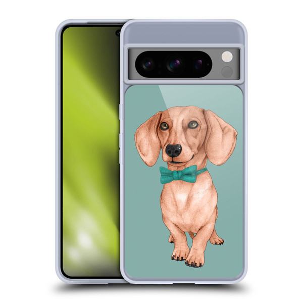Barruf Dogs Dachshund, The Wiener Soft Gel Case for Google Pixel 8 Pro