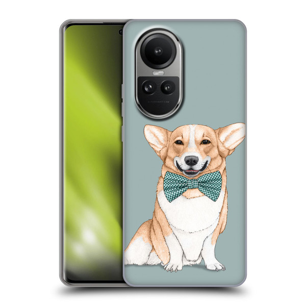Barruf Dogs Corgi Soft Gel Case for OPPO Reno10 5G / Reno10 Pro 5G