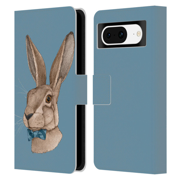 Barruf Animals Hare Leather Book Wallet Case Cover For Google Pixel 8