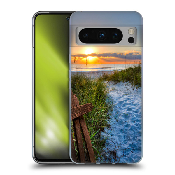 Celebrate Life Gallery Beaches Sandy Trail Soft Gel Case for Google Pixel 8 Pro
