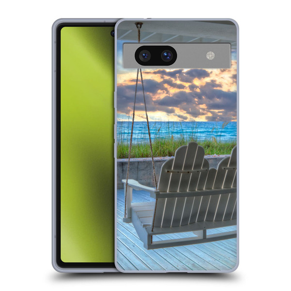 Celebrate Life Gallery Beaches 2 Swing Soft Gel Case for Google Pixel 7a